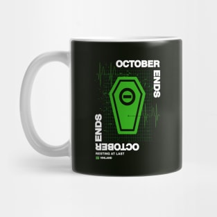 OCTOBER ENDS Mug